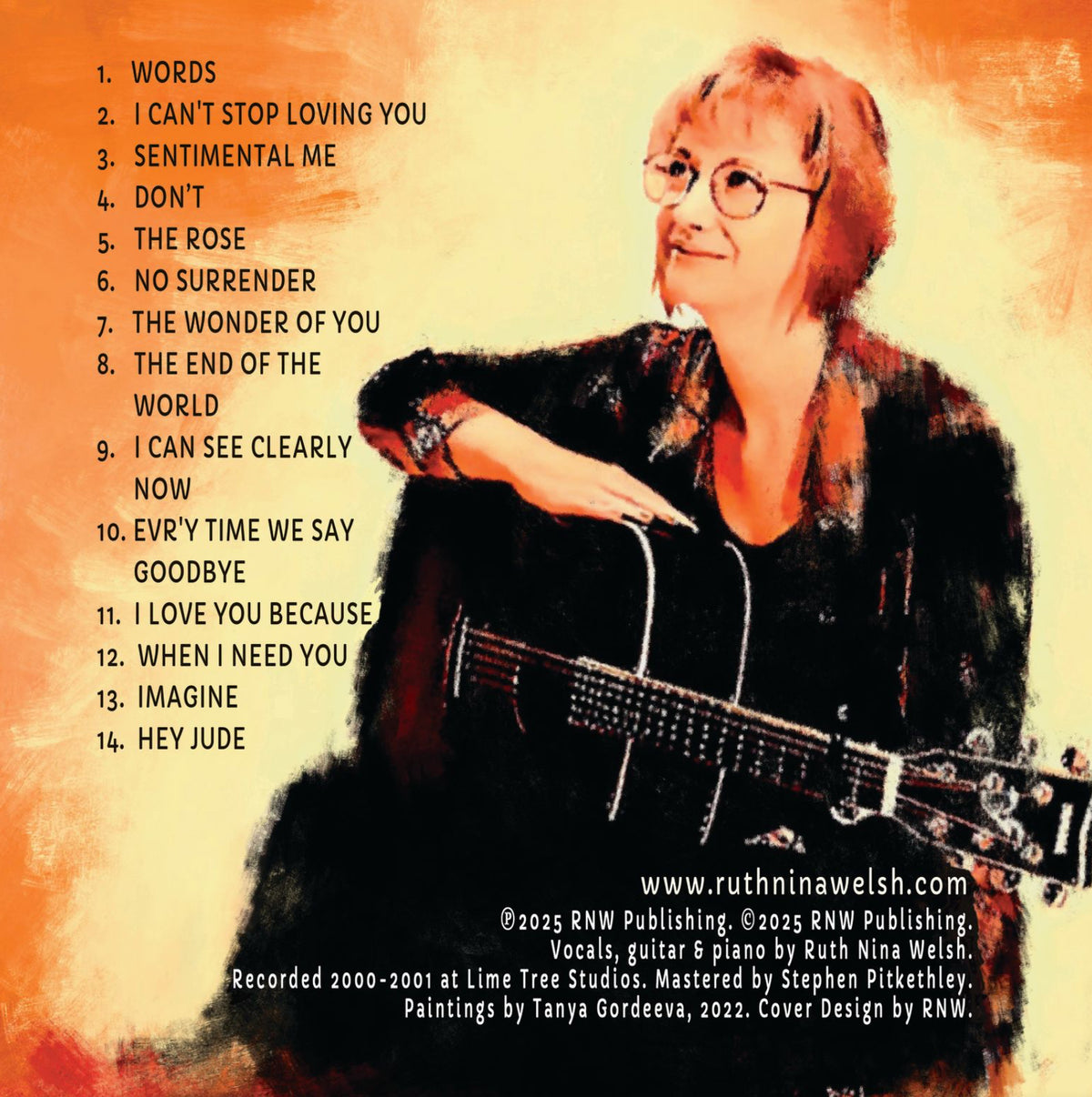 SIX CD BUNDLE - RUTH NINA WELSH: Introducing RNW (EP), Breathe (Album), Somehow (Album), Heartland (Album), Misfits (Album) & Covers Collection (Album)