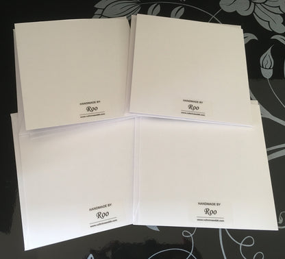 Four Concert Print Notelets