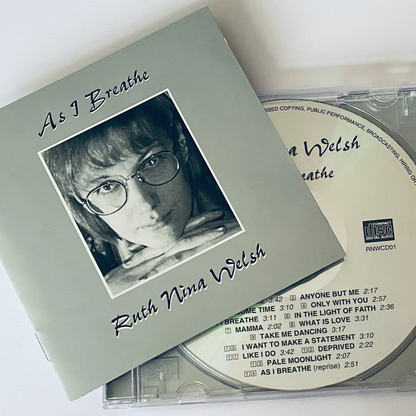 As I Breathe (2000, Collectors Album) CD - Ruth Nina Welsh