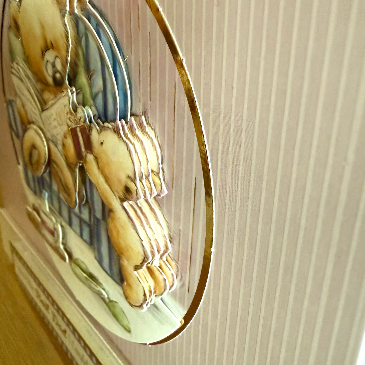 Handmade Decoupage ‘Best Dad’ Card: